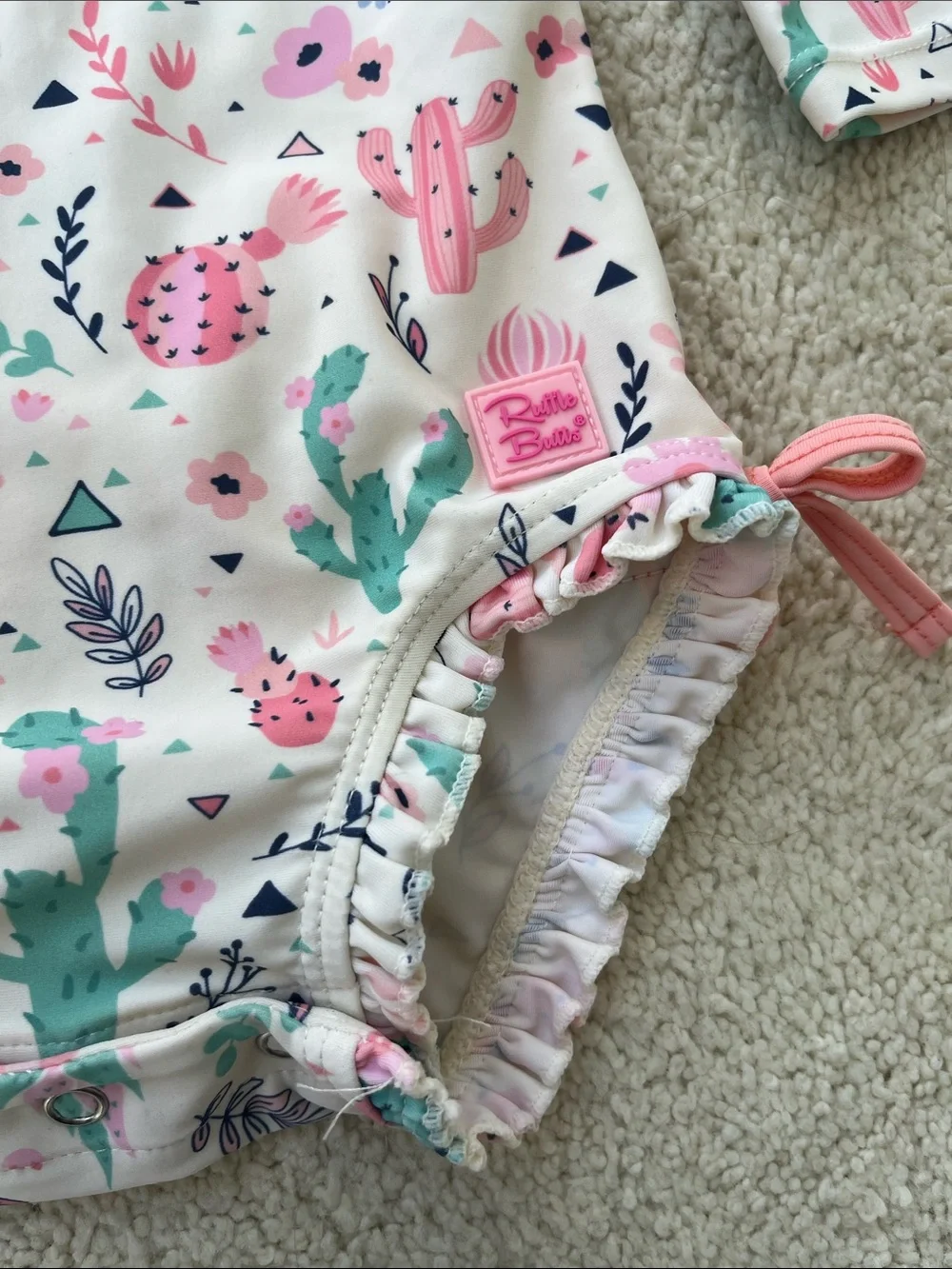 Ruffle Butts 12-18 M Cactus Bathing suit